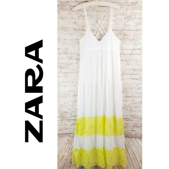 Zara Maxi Dress Size M - Picture 7 of 12